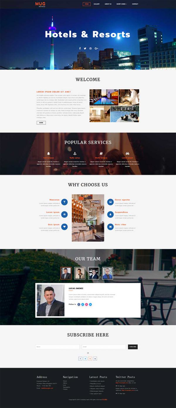 织梦HTML5响应式儿童服装类模板下载