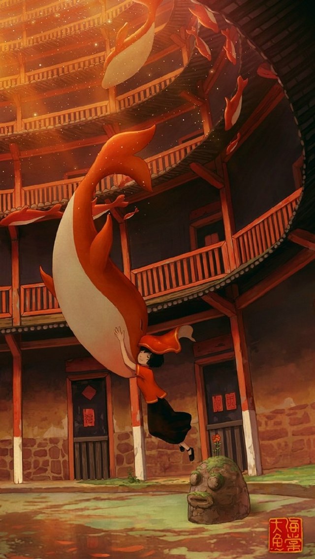 大鱼海棠动漫手机壁纸